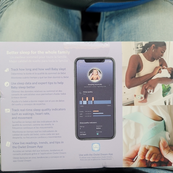 Owlet dream sock - Picture 3 of 5